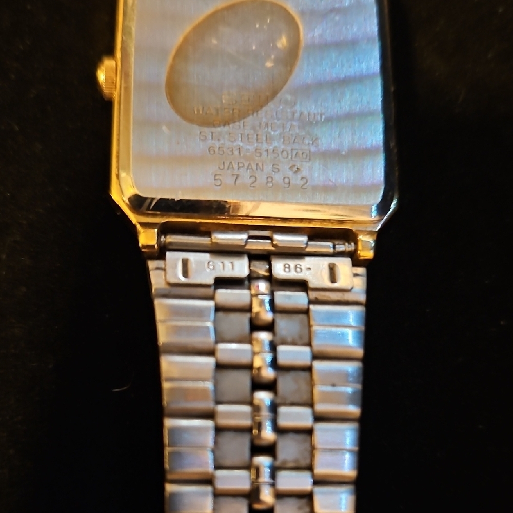 RARE Vintage Square Tank Watch - Picture 3 of 8